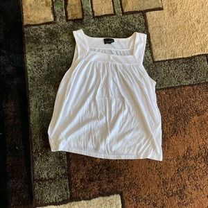 The Limited white cotton tank